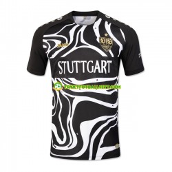 Herre VfB Stuttgart drakt Special Hjemme 2023-2024 Svart Korte Ermer Herre VfB Stuttgart drakt Special Hjemme 2023-2024 Svart Korte Ermer