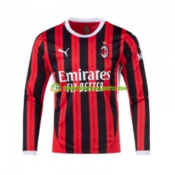 Herre AC Milan drakt Hjemme 2024-2025 Langermet Herre AC Milan drakt Hjemme 2024-2025 Langermet