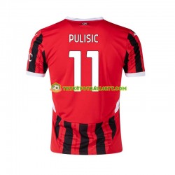 Herre AC Milan drakt Pulisic 11 Hjemme 2024-2025 Korte Ermer Herre AC Milan drakt Pulisic 11 Hjemme 2024-2025 Korte Ermer