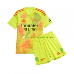 3-13 år Barn Keeper Arsenal drakt Hjemme 2024-2025 Korte Ermer 3-13 år Barn Keeper Arsenal drakt Hjemme 2024-2025 Korte Ermer