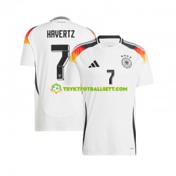 Herre Tyskland drakt Havertz 7 Hjemme Euro 2024 Korte Ermer Herre Tyskland drakt Havertz 7 Hjemme Euro 2024 Korte Ermer