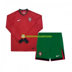 3-13 år Barn Portugal drakt Hjemme Euro 2024 Langermet 3-13 år Barn Portugal drakt Hjemme Euro 2024 Langermet