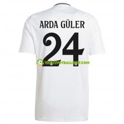 Herre Real Madrid drakt ARDA GULER 24 Hjemme 2024-2025 Korte Ermer Herre Real Madrid drakt ARDA GULER 24 Hjemme 2024-2025 Korte Ermer