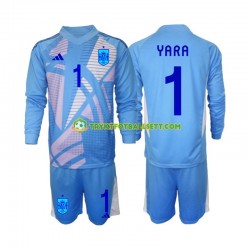 3-13 år Barn Keeper Spania drakt David Raya 1 Hjemme Euro 2024 Langermet 3-13 år Barn Keeper Spania drakt David Raya 1 Hjemme Euro 2024 Langermet