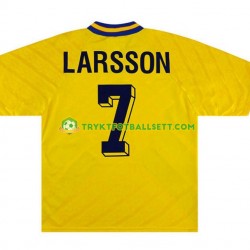 Herre Sverige drakt Henrik Larsson 7 Retro Hjemme 1994 Korte Ermer Herre Sverige drakt Henrik Larsson 7 Retro Hjemme 1994 Korte Ermer
