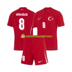 3-13 år Barn Tyrkia drakt Arda Guler 8 Borte Euro 2024 Korte Ermer 3-13 år Barn Tyrkia drakt Arda Guler 8 Borte Euro 2024 Korte Ermer