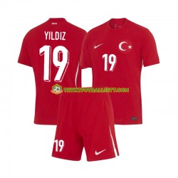 3-13 år Barn Tyrkia drakt Kenan Yıldız 19 Borte Euro 2024 Korte Ermer 3-13 år Barn Tyrkia drakt Kenan Yıldız 19 Borte Euro 2024 Korte Ermer