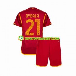 3-13 år Barn AS Roma drakt Paulo Dybala 21 Hjemme 2023-2024 Korte Ermer 3-13 år Barn AS Roma drakt Paulo Dybala 21 Hjemme 2023-2024 Korte Ermer