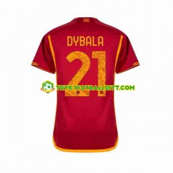 Herre AS Roma drakt Paulo Dybala 21 Hjemme 2023-2024 Korte Ermer Herre AS Roma drakt Paulo Dybala 21 Hjemme 2023-2024 Korte Ermer