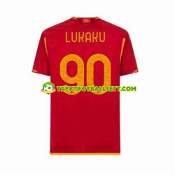 Herre AS Roma drakt Romelu Lukaku 90 Hjemme 2023-2024 Korte Ermer Herre AS Roma drakt Romelu Lukaku 90 Hjemme 2023-2024 Korte Ermer