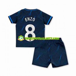 3-13 år Barn Chelsea drakt Enzo Fernandez 8 Borte 2023-2024 Korte Ermer 3-13 år Barn Chelsea drakt Enzo Fernandez 8 Borte 2023-2024 Korte Ermer