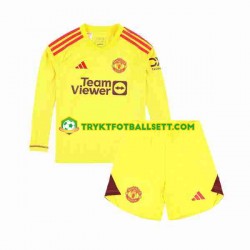 3-13 år Barn Keeper Manchester Utd drakt Hjemme 2023-2024 Langermet 3-13 år Barn Keeper Manchester Utd drakt Hjemme 2023-2024 Langermet