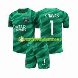 3-13 år Barn Keeper Paris Saint-Germain drakt K.NAVAS 1 Hjemme 2023-2024 Korte Ermer 3-13 år Barn Keeper Paris Saint-Germain drakt K.NAVAS 1 Hjemme 2023-2024 Korte Ermer