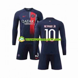 3-13 år Barn Paris Saint-Germain drakt Neymar Jr 10 Hjemme 2023-2024 Langermet 3-13 år Barn Paris Saint-Germain drakt Neymar Jr 10 Hjemme 2023-2024 Langermet