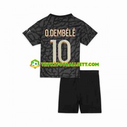 3-13 år Barn Paris Saint-Germain drakt O.Dembele 10 Tredje 2023-2024 Korte Ermer 3-13 år Barn Paris Saint-Germain drakt O.Dembele 10 Tredje 2023-2024 Korte Ermer