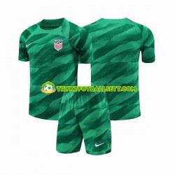 3-13 år Barn Keeper USA drakt Hjemme 2023-2024 Korte Ermer 3-13 år Barn Keeper USA drakt Hjemme 2023-2024 Korte Ermer