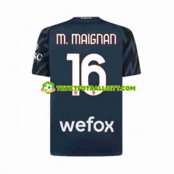 Herre Keeper AC Milan drakt Mike Maignan 16 Tredje 2023-2024 Korte Ermer Herre Keeper AC Milan drakt Mike Maignan 16 Tredje 2023-2024 Korte Ermer