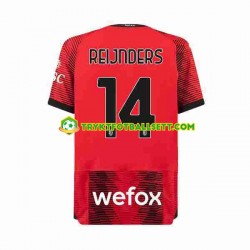 Herre AC Milan drakt Tijjani Reijnders 14 Hjemme 2023-2024 Korte Ermer Herre AC Milan drakt Tijjani Reijnders 14 Hjemme 2023-2024 Korte Ermer