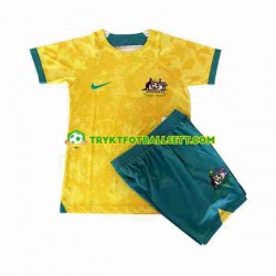 3-13 år Barn Australia drakt Hjemme 2022 Korte Ermer 3-13 år Barn Australia drakt Hjemme 2022 Korte Ermer