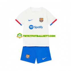 3-13 år Barn FC Barcelona drakt Borte 2023-2024 Korte Ermer