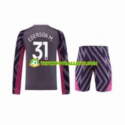 3-13 år Barn Keeper Manchester City drakt Ederson Moraes 31 Borte 2023-2024 Langermet 3-13 år Barn Keeper Manchester City drakt Ederson Moraes 31 Borte 2023-2024 Langermet