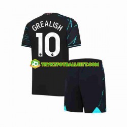 3-13 år Barn Manchester City drakt Jack Grealish 10 Tredje 2023-2024 Korte Ermer 3-13 år Barn Manchester City drakt Jack Grealish 10 Tredje 2023-2024 Korte Ermer