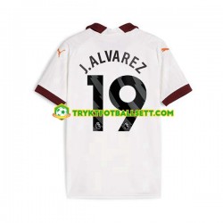 Herre Manchester City drakt Julian Alvarez 19 Borte 2023-2024 Korte Ermer Herre Manchester City drakt Julian Alvarez 19 Borte 2023-2024 Korte Ermer