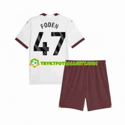3-13 år Barn Manchester City drakt Phil Foden 47 Borte 2023-2024 Korte Ermer 3-13 år Barn Manchester City drakt Phil Foden 47 Borte 2023-2024 Korte Ermer