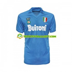 Herre Napoli drakt 1987 1988 Retro Hjemme Korte Ermer Herre Napoli drakt 1987 1988 Retro Hjemme Korte Ermer