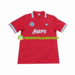 Herre Napoli drakt 1988 1989 Retro Tredje Korte Ermer Herre Napoli drakt 1988 1989 Retro Tredje Korte Ermer