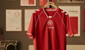 Danmark annonserer offisielt sin minimalistiske hjemmedrakt