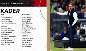 Tyskland kunngjør 27-mannsliste