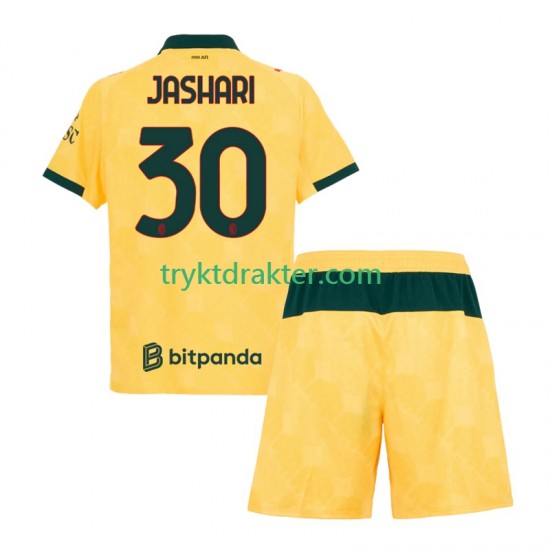 3-13 år Barn AC Milan drakt Ardon Jashari 30 Tredje 2025-2026 Korte Ermer