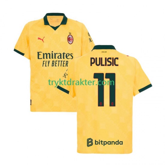 Herre AC Milan drakt Christian Pulisic 11 Tredje 2025-2026 Korte Ermer