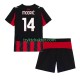3-13 år Barn AC Milan drakt Modrić Luca 14 Hjemme 2025-2026 Korte Ermer