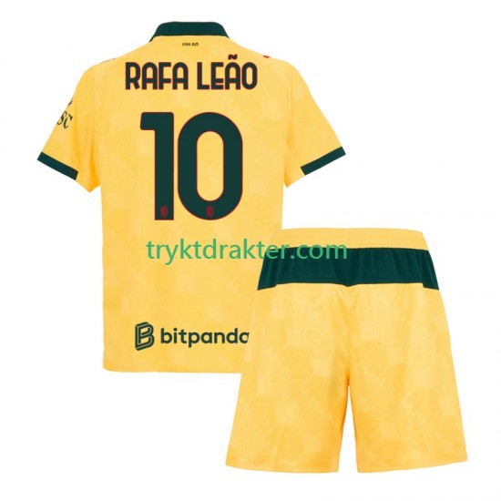 3-13 år Barn AC Milan drakt Rafael Leao 10 Tredje 2025-2026 Korte Ermer