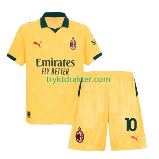 3-13 år Barn AC Milan drakt Rafael Leao 10 Tredje 2025-2026 Korte Ermer