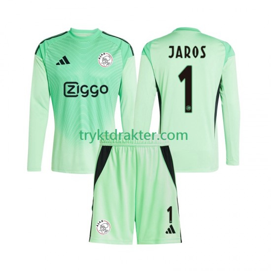 3-13 år Barn Keeper AFC Ajax drakt Vitezslav Jaros 1 Hjemme 2025-2026 Langermet