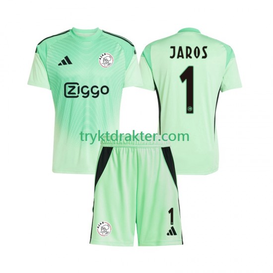 3-13 år Barn Keeper AFC Ajax drakt Vitezslav Jaros 1 Hjemme 2025-2026 Korte Ermer