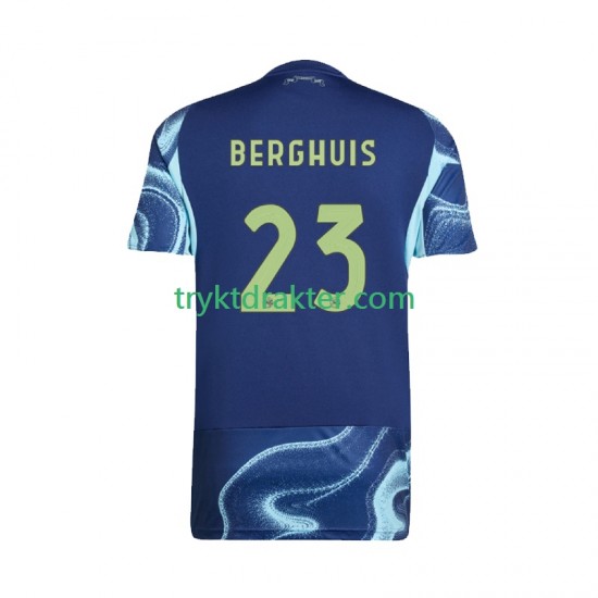 Herre AFC Ajax drakt Steven Berghuis 23 Borte 2025-2026 Korte Ermer