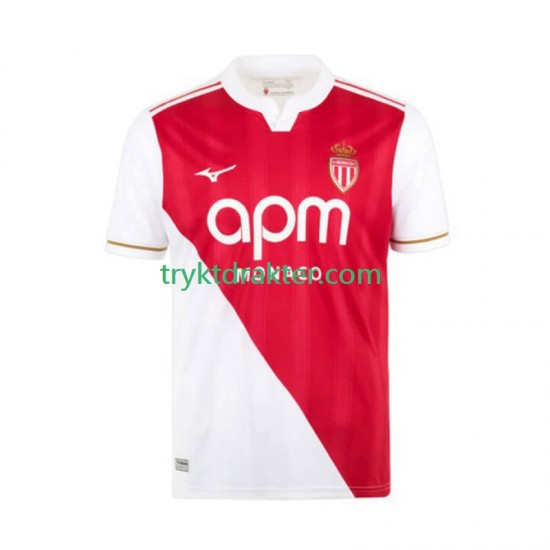 Herre AS Monaco drakt Hjemme 2025-2026 Korte Ermer