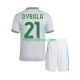 3-13 år Barn AS Roma drakt Dybala 21 Tredje 2025-2026 Korte Ermer