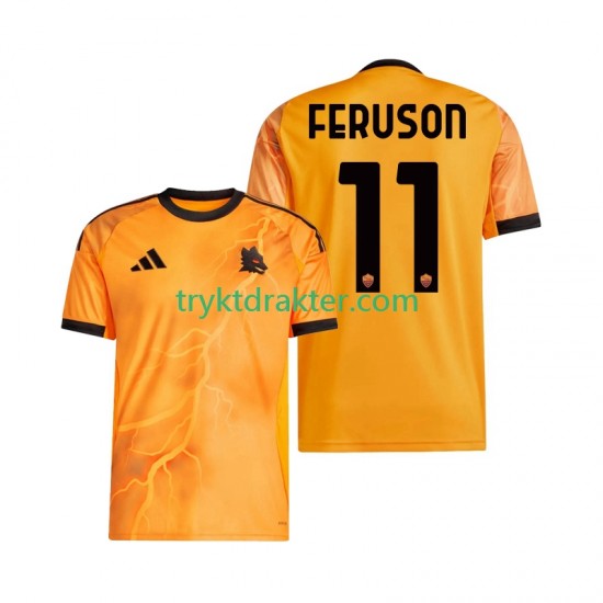 Herre AS Roma drakt Evan Ferguson 11 Borte 2025-2026 Korte Ermer
