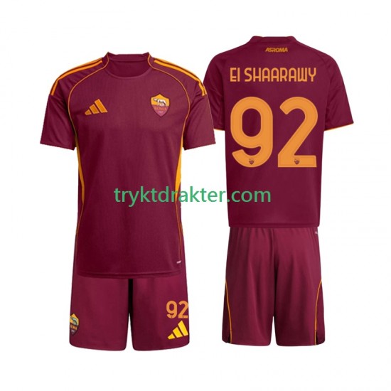 3-13 år Barn AS Roma drakt Stephan El Shaarawy 92 Hjemme 2025-2026 Korte Ermer