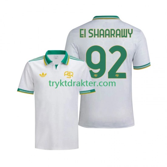 Herre AS Roma drakt Stephan El Shaarawy 92 Tredje 2025-2026 Korte Ermer