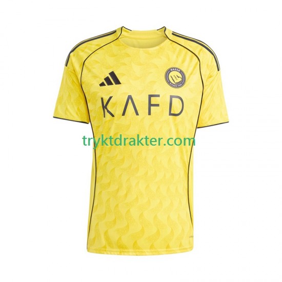 Herre drakt Al Nassr Hjemme 2025-2026 Korte Ermer