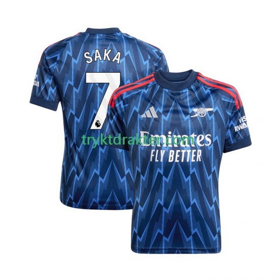 Herre Arsenal drakt Bukayo Saka 7 Borte 2025-2026 Korte Ermer