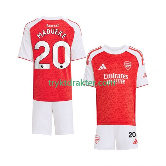 3-13 år Barn Arsenal drakt Noni Madueke 20 Hjemme 2025-2026 Korte Ermer