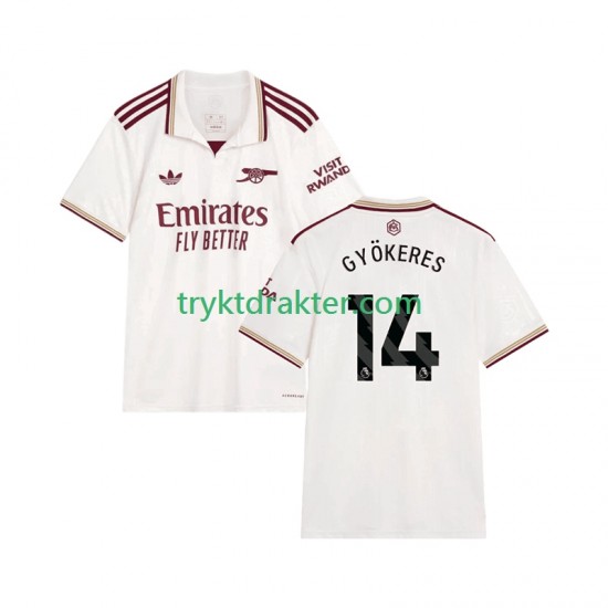 Herre Arsenal drakt Viktor Gyokeres 14 Tredje 2025-2026 Korte Ermer