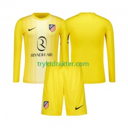 3-13 år Barn Keeper Atlético Madrid drakt Hjemme 2025-2026 Langermet 3-13 år Barn Keeper Atlético Madrid drakt Hjemme 2025-2026 Langermet